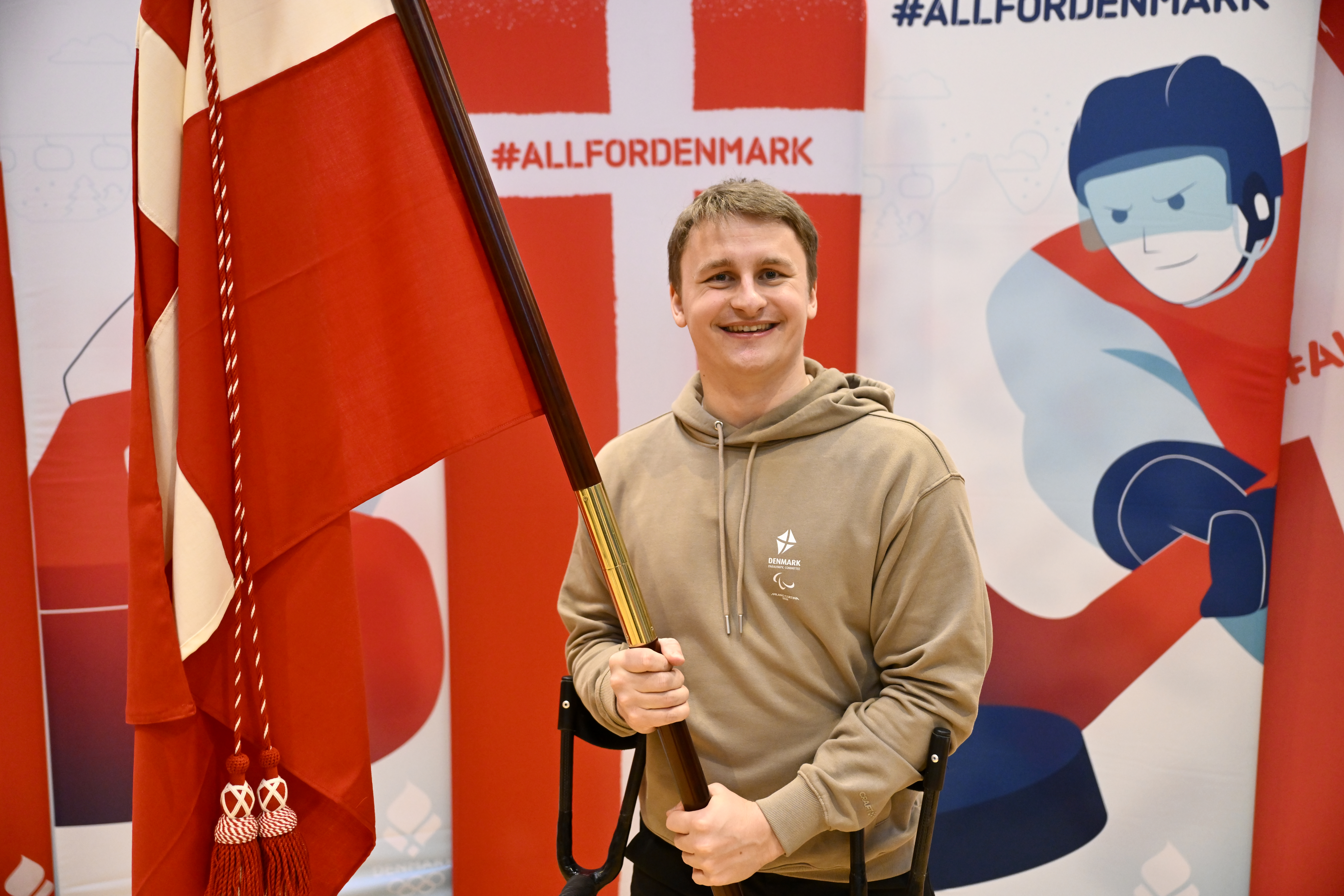 Her er Danmarks fanebærere